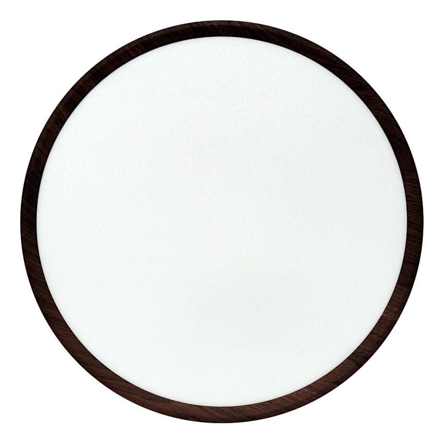 LED Stropní svítidlo LED/32W/230V 3000/4000/6500K pr. 40 cm hnědá